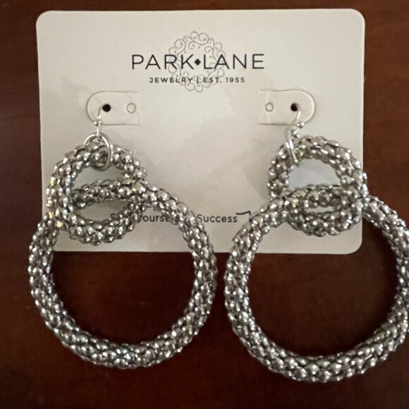 Bundle 3 for $12. Park Lane Lightweight Silver Toned Dangle Earrings. - Picture 1 of 3